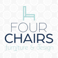 Four Chairs Furniture and Design Logo