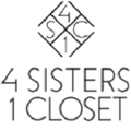 4sisters1closet Logo