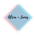 Alicia + James Logo