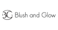 Blush and Glow Cosmetics, Makeup and Hair Logo
