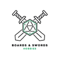 Boards and Swords Hobbies Logo