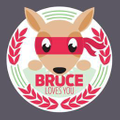 Bruce Loves You Australia Logo