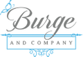 Burge and logo