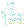 Corner Stork Baby Gifts Logo