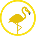 De Gele Flamingo Logo