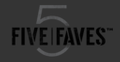 FIVE FAVES logo