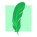 Green Feathers Logo