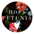Hops Petunia Floral USA Logo