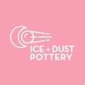 Ice + Dust Pottery Logo