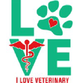 I Love Veterinary logo