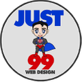 Just 99 Web Design Logo