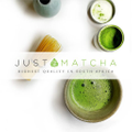 Just Matcha Tea Shop Logo