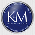 K&M Camera Logo