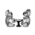 Koala Chess Art Logo
