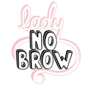 Lady No Brow logo