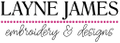 Layne James Embroidery Logo