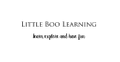 Little Boo Learning UK Logo