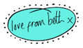 Love From Beth Logo