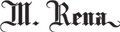 M Rena Logo