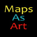 Maps As Art Logo