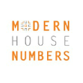 Modern House Numbers Logo