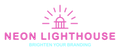 Neon Lighthouse Logo