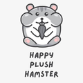 Happy Plush Hamster