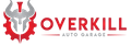 Overkill Auto Garage Logo