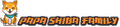 Papa Shiba Family Logo