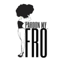 Pardon My Fro Logo