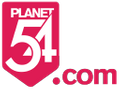 Planet54.com South Africa Logo