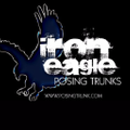 Iron Eagle Posing Trunks UK Logo