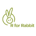 R for Rabbit - The Amazing Baby Logo