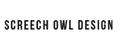 screech owl design Logo