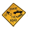 Share The Damn Road Logo