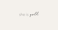 She Is Gold Jewelry Logo