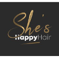 She's Happy Hair Logo