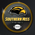 The Southern Miss Golden Eagles Official Athletic Site Logo