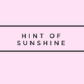 Hint of Sunshine Logo