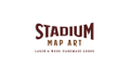Stadium Map Art Logo