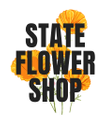 State Flower Shop Logo