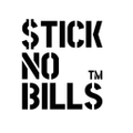 STICK NO BILLS Poster Art Logo