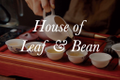 House of Leaf & Bean Organic Restaurant and Cafe Logo