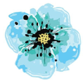 Teal Poppy Logo