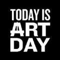 Today Is Art Day Logo