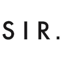 SIR the label Logo