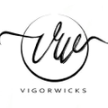 VigorWicks Candle Co Logo