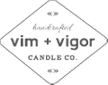 Vim + Vigor Candle Co Logo