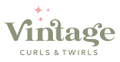 Vintage Curls and Twirls Logo