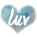 Watercolor Luv Logo